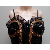 Showgirl/Saloon/Dancehall Top - Original Costume from the 1940's